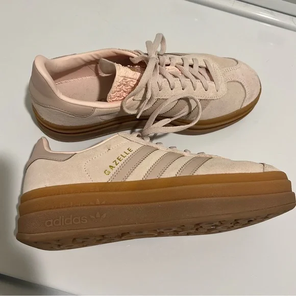 adidas Kids' Grade School Gazelle Bold Shoes - Picture 4 of 8